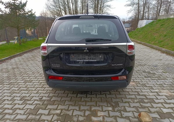 Mitsubishi Outlander cena 23990 przebieg: 184800, rok produkcji 2013 z Nidzica małe 121